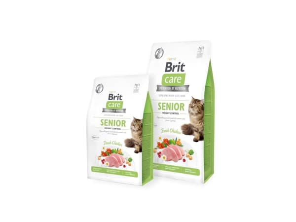 Brit Care Cat GF Senior Weight Control 7kg