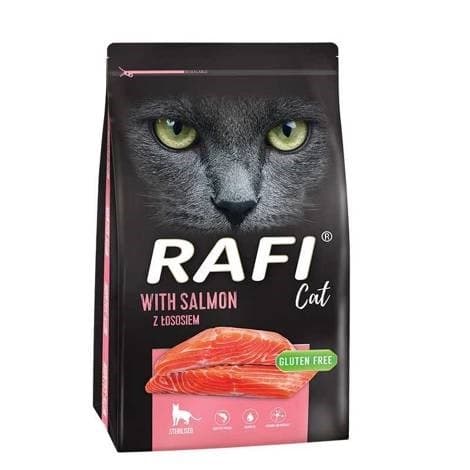 DOLINA NOTECI Rafi steriliseret kat med laks - Tør kattefoder - 7 kg