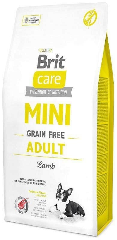 Brit Care Mini Kornfrit Voksenlam - Tørt hundefoder - 7 kg