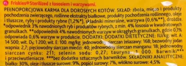 Purina FRISKIES Steriliserade katter torrfoder 1,5 kg Vuxen