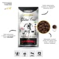 Miniatyrbillede 3 af 3: BIOFEED Euphoria Glutenfrit voksent medium &amp; stor oksekød - tørt hundefoder - 2 kg