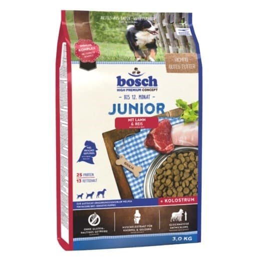 Bosch 15030 Junior för valpar Lamm & Ris 3 kg
