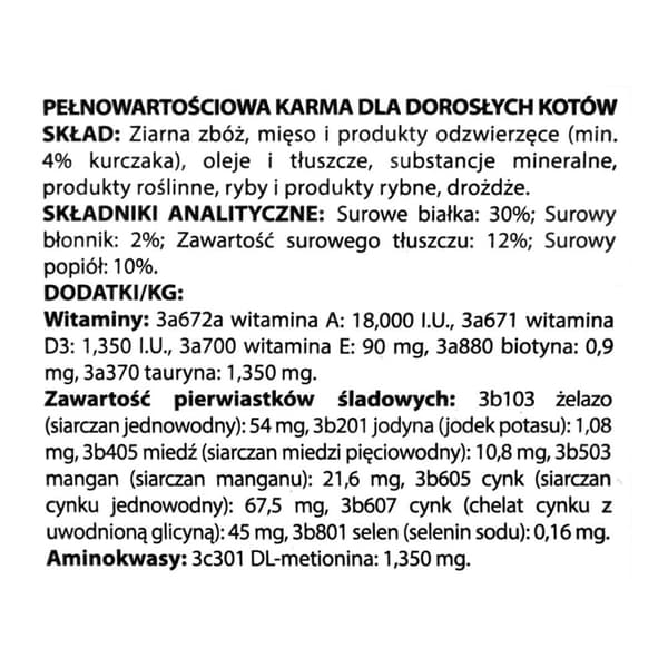 DIVINUS Cat Meat - torr kattmat - 2 kg