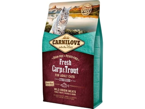 VAFO PRAHS CARNILOVE KOT FRESH 6KG CARP&TROUT STERILISED