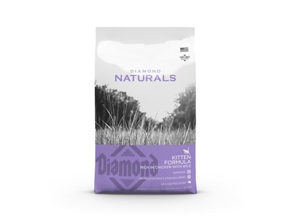 [OUTLET] - Diamond Naturals Kitten Chicken with Rice 7,5 kg - Bäst före datum 1/4-2025