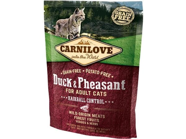 Carnilove 400g KOT HAIRBALL DUCK PHEASAN