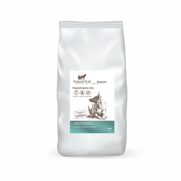 NATURAL TRAIL Premium Hyönteiset - kuiva koiranruoka - 10 kg