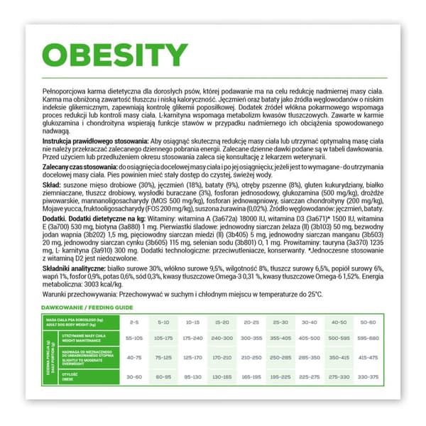 VET EXPERT Veterinary Diet Obesity Dog - kuiva koiranruoka - 2 kg