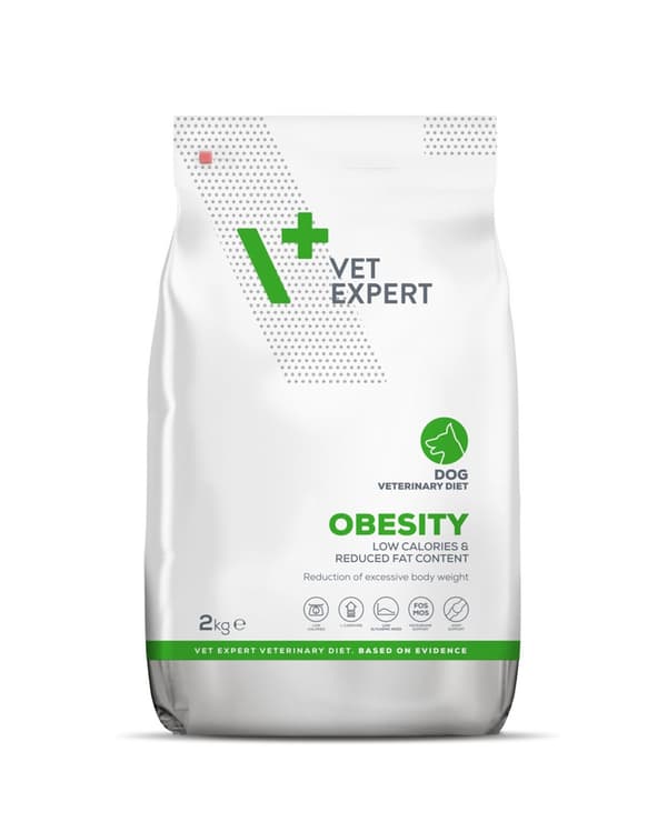 VET EXPERT Veterinary Diet Obesity Dog - torrfoder för hundar - 2 kg