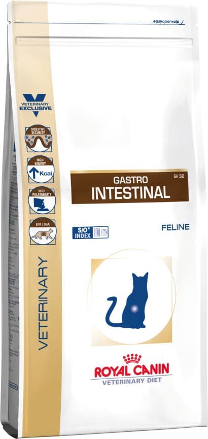 ROYAL CANIN Cat Gastrointestinal VHN - torrfoder för katter - 2 kg