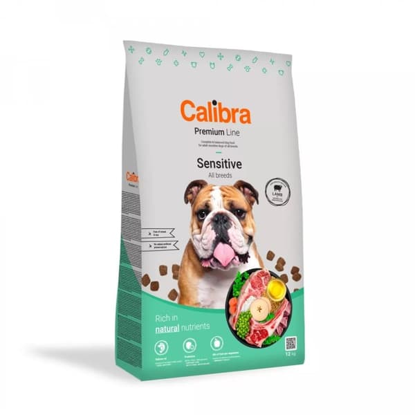 CALIBRA Dog Premium Sensitive tørfoder til hunde - 12 kg