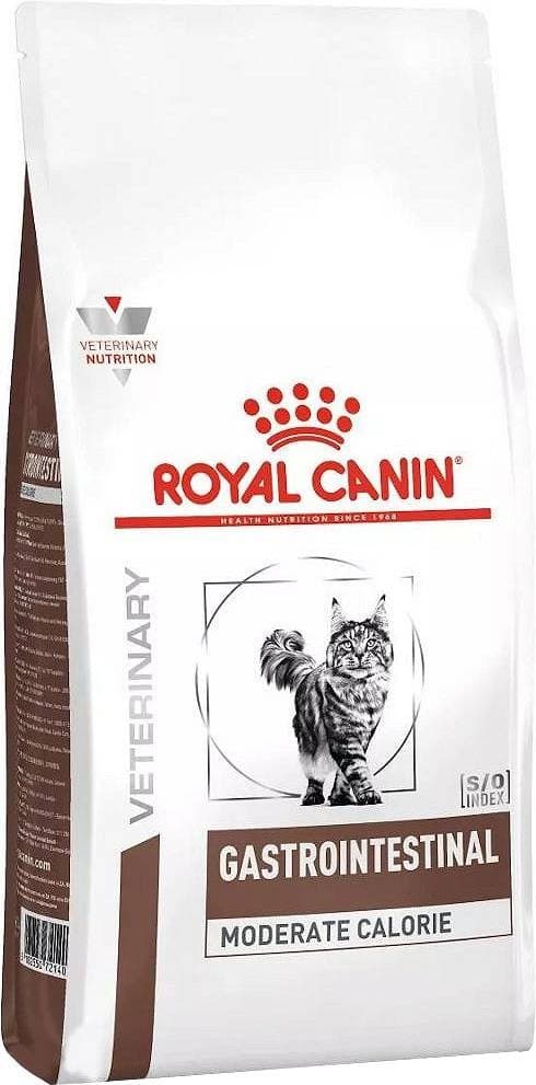 ROYAL CANIN Gastro Intestinal Moderate Calorie - torrfoder för katter - 2 kg