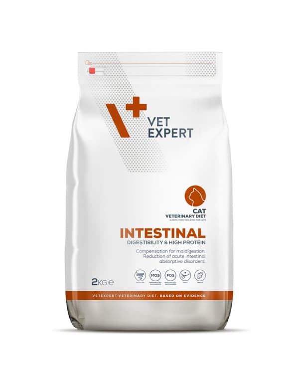 VET EXPERT Veterinary Diet Intestinal Cat - tørfoder til katte - 2 kg