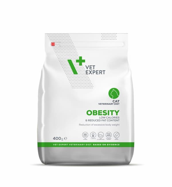 VET EXPERT Veterinary Diet Obesity Cat - kuivaruoka kissoille - 400 g