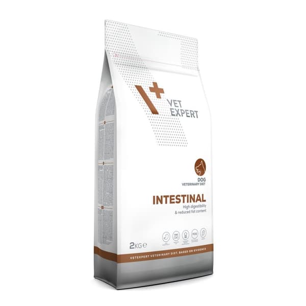 VET EXPERT Veterinary Diet Intestinal Dog - torrfoder för hundar - 2 kg