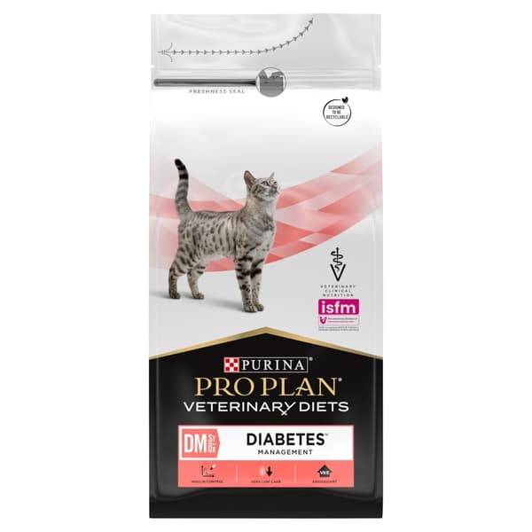 PURINA Pro Plan Veterinary Diets Feline DM St/Ox Diabetes Management - kuiva kissanruoka - 1,5 kg