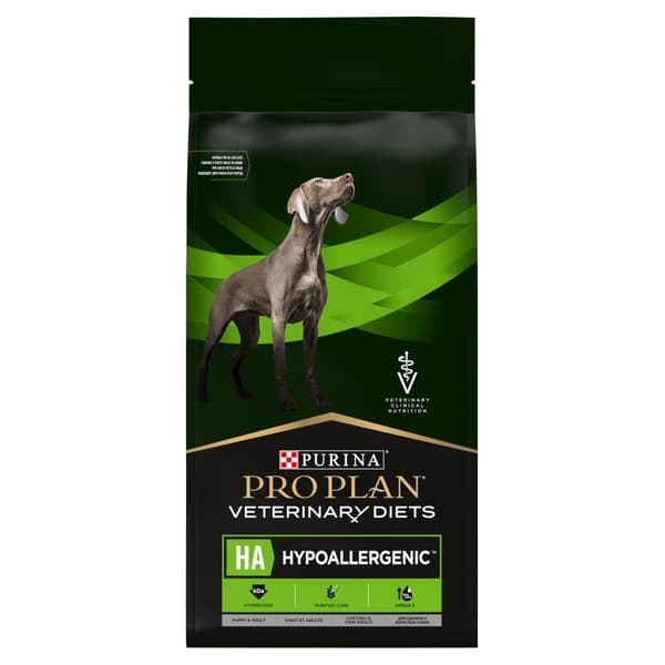 PURINA Pro Plan Veterinary Diets Canine HA Hypoallergenic - torrfoder för hundar - 11 kg