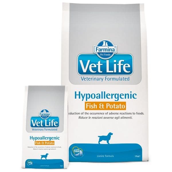 Farmina Vet Life Hypoallergenisk Fisk & Kartoffel Hundefoder 12 kg
