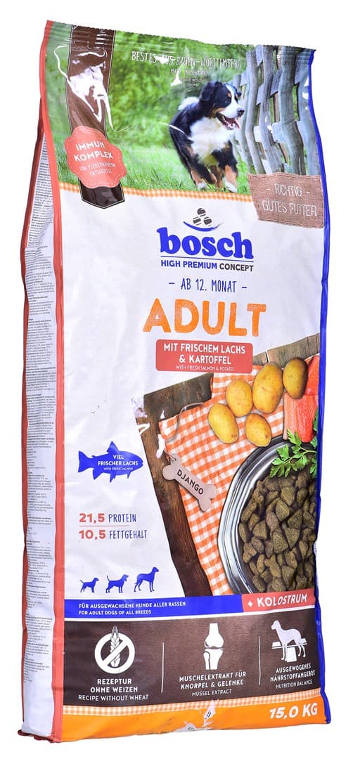 Bosch 09030 Aikuinen Lohi Peruna 15 kg