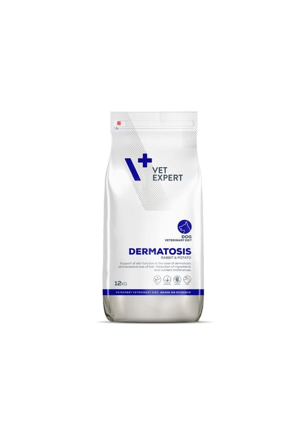 VET EXPERT Veterinary Diet Dermatosis Hund Kanin & Potatis - torrfoder för hundar - 12 kg