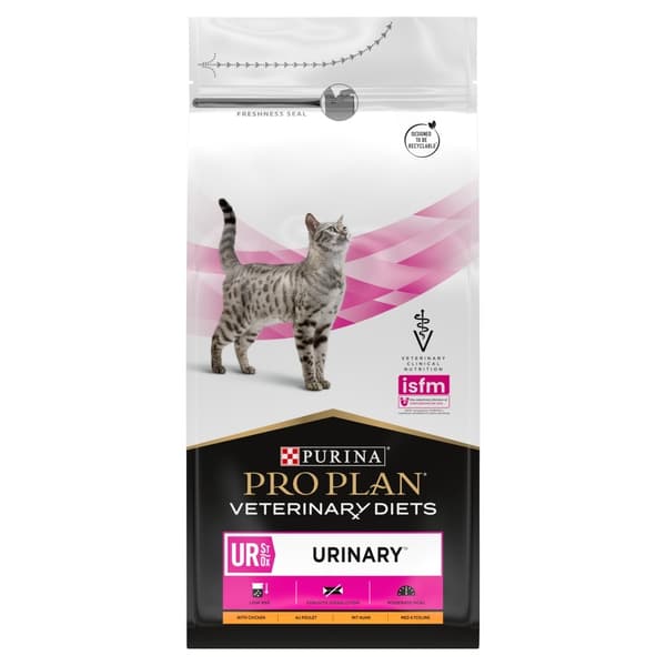Purina VETERINARY DIETS Feline UR Urinary torrfoder för katter 1,5 kg Vuxen fisk