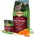 Pikkukuva 4 / 5: CARNILOVE Cat Hairball Control Ankka ja fasaani - kuiva kissanruoka - 400 g