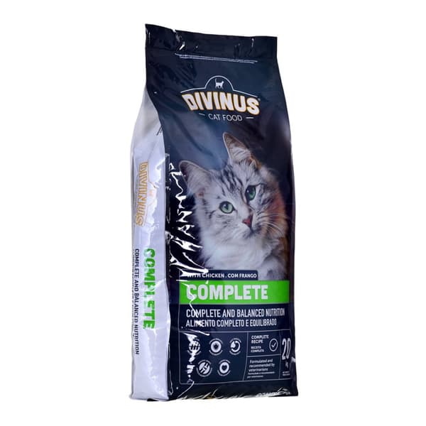 DIVINUS Cat Complete - torrfoder för katter - 20 kg