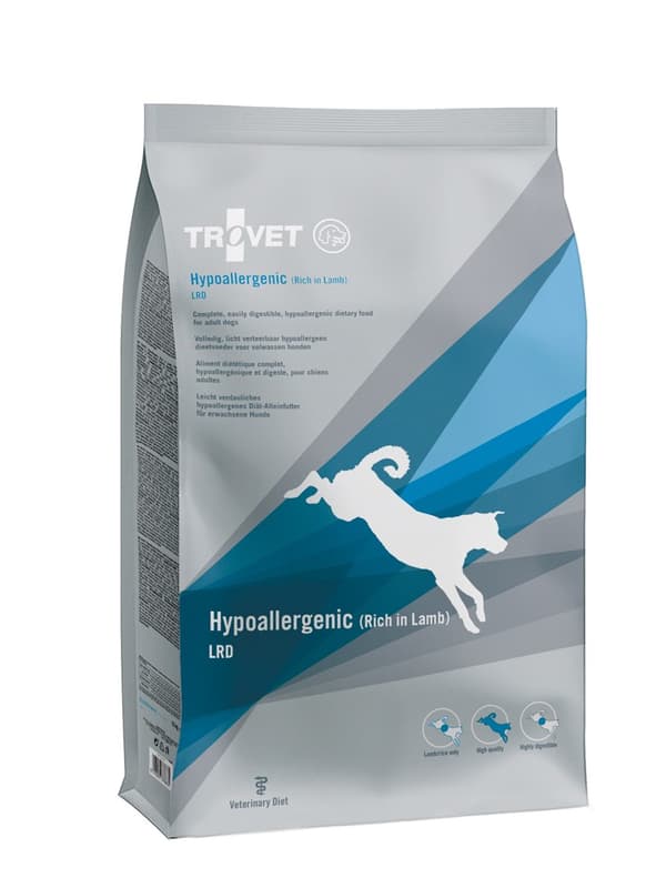 TROVET Hypoallergenisk LRD Lam - tørfoder til hunde - 10 kg