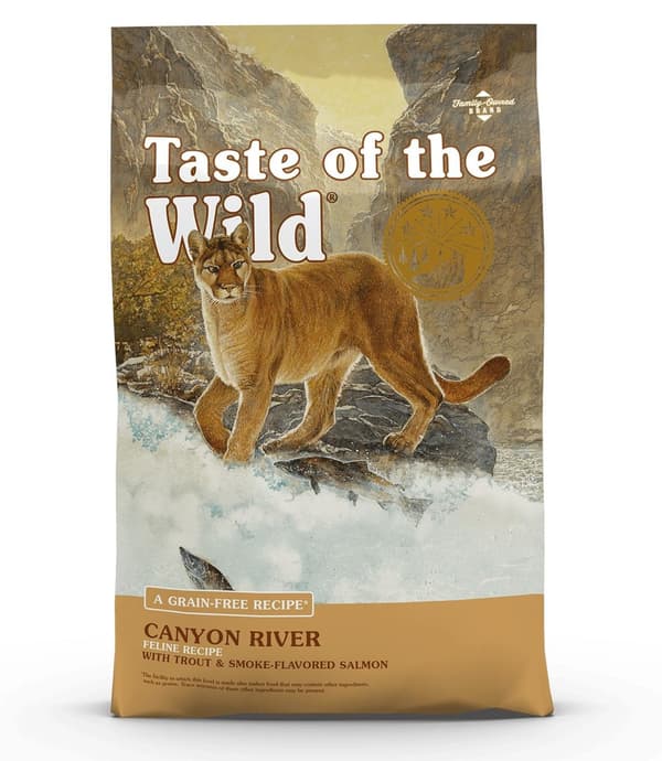 TASTE OF THE WILD Canyon River - kuiva kissanruoka - 2 kg