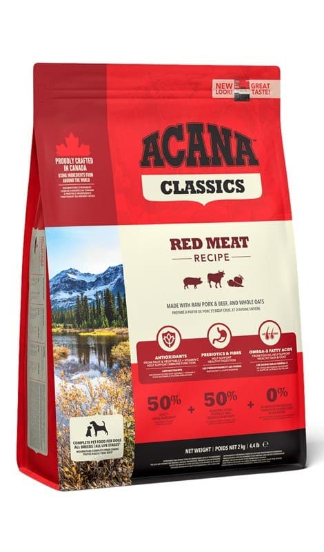 ACANA Classics Rødt Kød - tørfoder til hunde - 2 kg