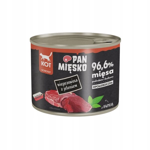 Mr. Meat Cat - Fläsk med Hjort - 200g