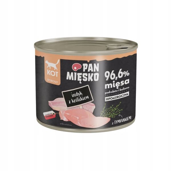 Mr. Meat Cat - Kalkun med kanin - 200g