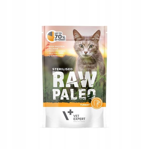 RÅ PALEO STERILISERAD - Kalkon - 100g