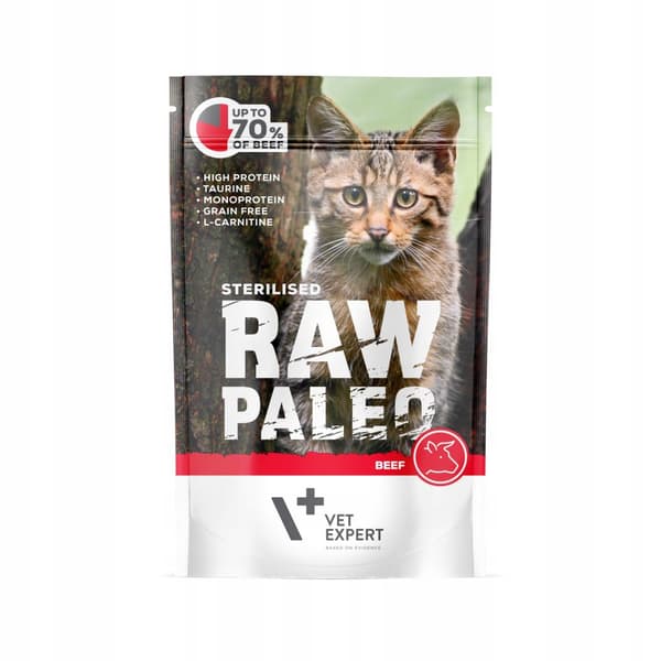 RÅ PALEO STERILISERET - Oksekød - 100g