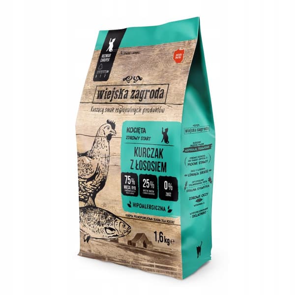 Country Farm Cat - Kylling med laks - 1,6 kg