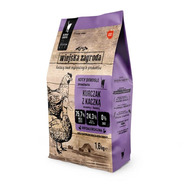 Country Farm Cat - Kyckling med anka - 1,6 kg