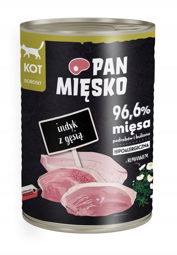 Mr. Meat Cat - Kalkon med Gås - 400g