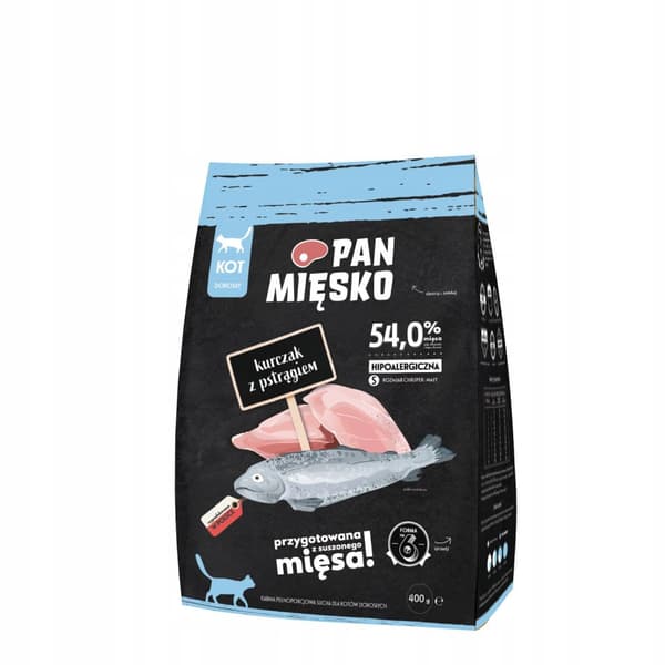 Mr. Meat Cat - Kycklingöring - 400g - Torr