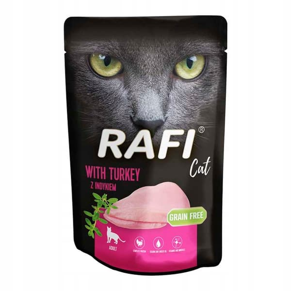 DOLINA NOTECI RAFI - Kalkun 100g - Kattepose