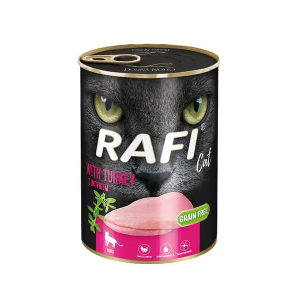 DOLINA NOTECI RAFI KOT - Kalkun 400g - Katte dåse