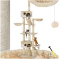 Miniatyrbild 1 av 10: Klösträd katt, klösmöbel Hansi - beige/vit