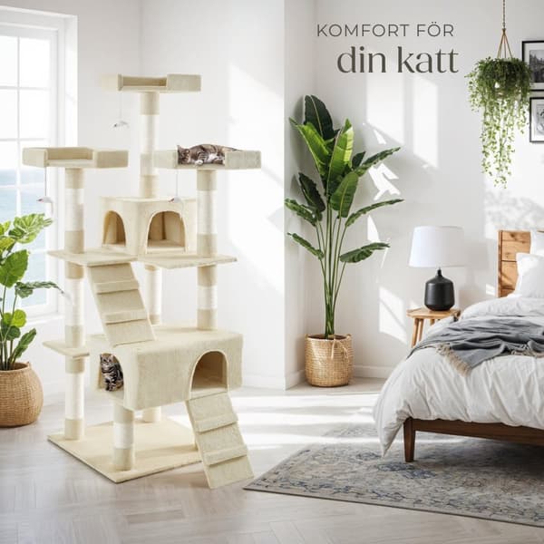Katt klösträd, klösmöbel Barney - beige