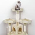 Miniatyrbild 11 av 11: Katt klösträd, klösmöbel Barney - beige