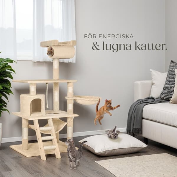 Katt klösträd, klösmöbel Sabrina - beige
