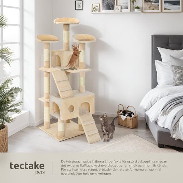 Katt klösträd, klösmöbel Mogli - beige