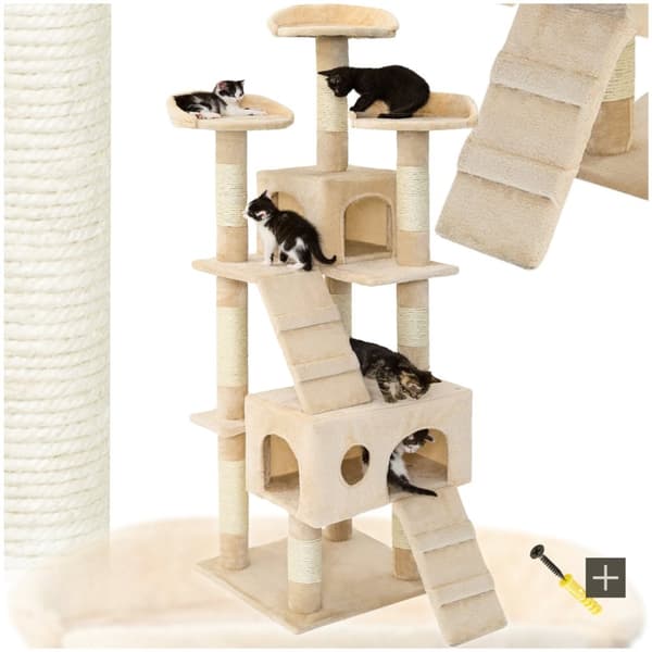 Katt klösträd, klösmöbel Mogli - beige