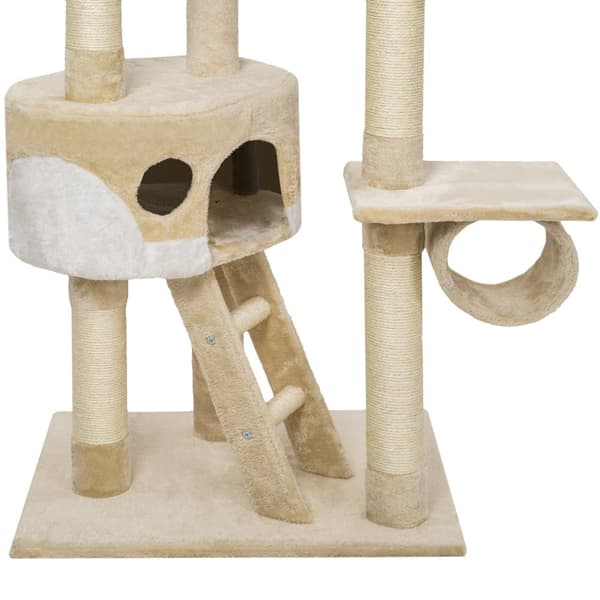 Kradsetræ Hansi - beige/hvid