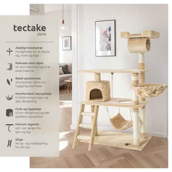 Kradsetræ Mike - beige