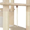 Miniatyrbillede 7 af 9: Kradsetræ Nelly - beige/hvid