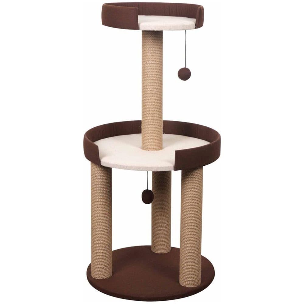FLAMINGO kradsetræ til katte Etage brun 100 cm 560378